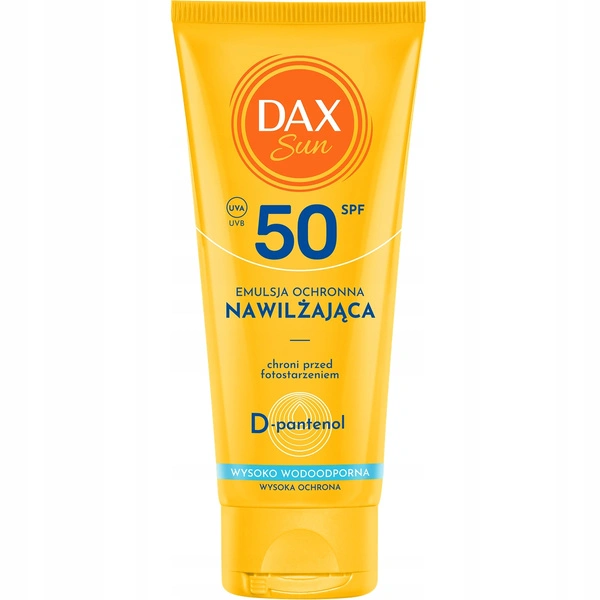 DAX Sun wodoodporna emulsja ochronna nawilżająca SPF50 100ml