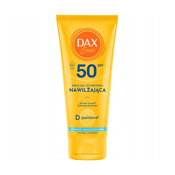 DAX Sun wodoodporna emulsja ochronna nawilżająca SPF50 100ml