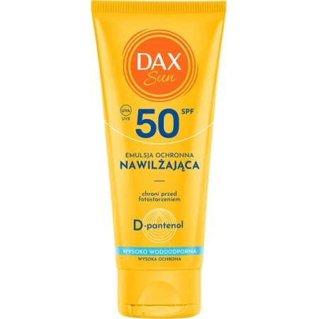 DAX Sun wodoodporna emulsja ochronna nawilżająca SPF50 100ml