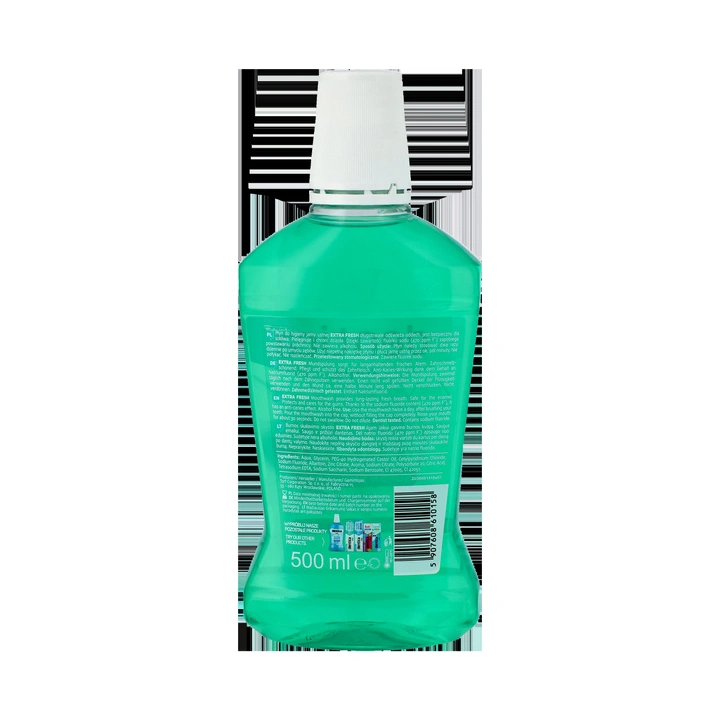 TOŁPA Dentica płyn do płukania jamy ustnej bez alkoholu miętowy Extra Fresh 500ml