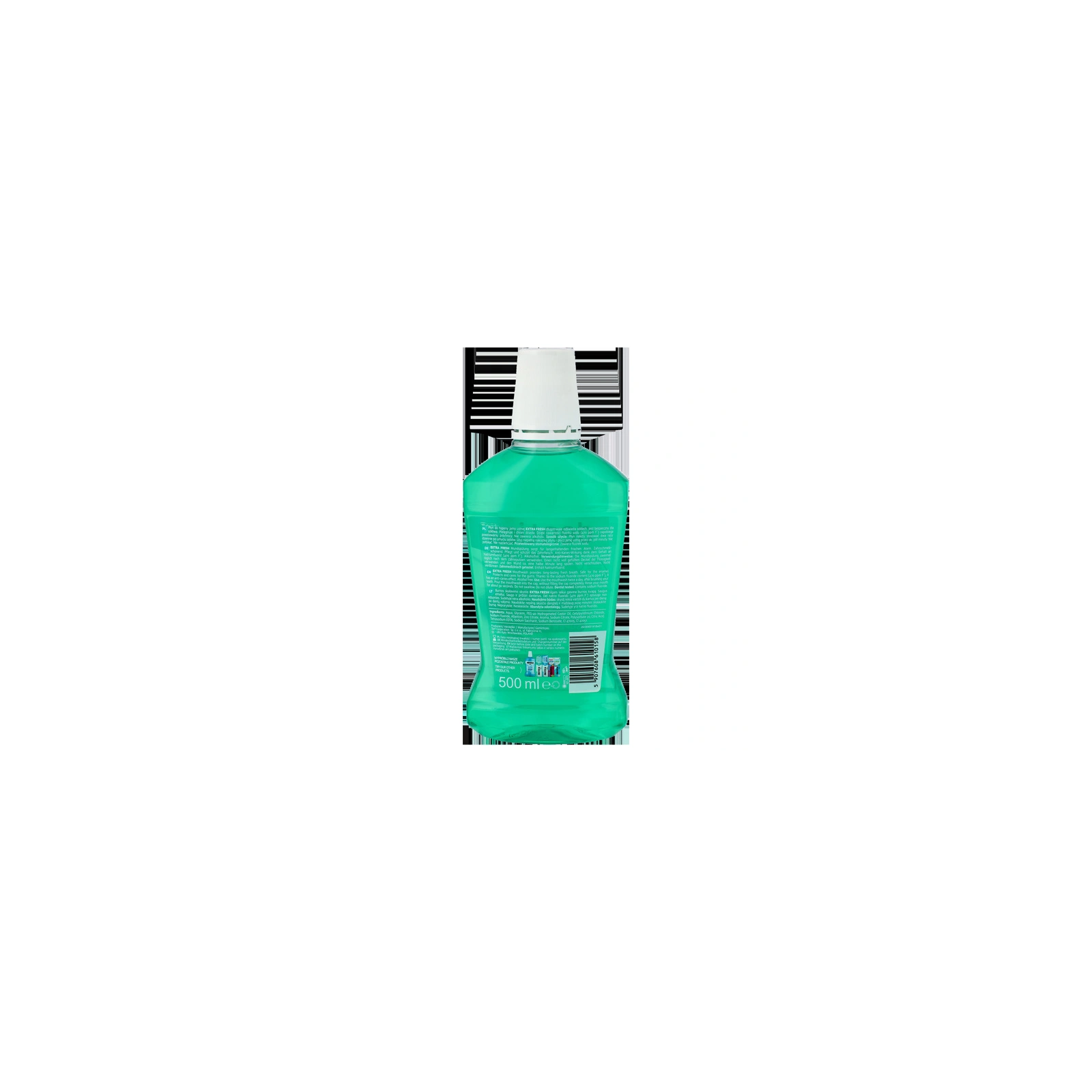 TOŁPA Dentica płyn do płukania jamy ustnej bez alkoholu miętowy Extra Fresh 500ml
