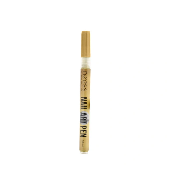 NESS Nail Art Pen pisak do zdobienia paznokci Złoty 2453 3,8ml