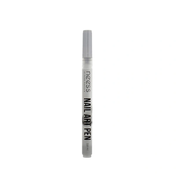 NESS Nail Art Pen pisak do zdobienia paznokci Srebrny 2452 3,8ml