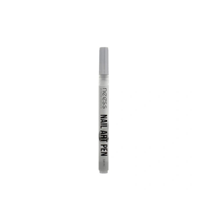 NESS Nail Art Pen pisak do zdobienia paznokci Srebrny 2452 3,8ml