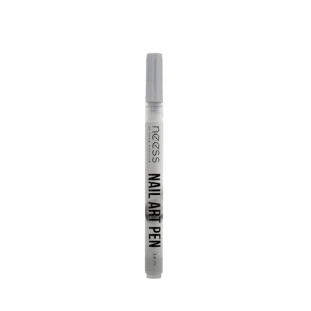 NESS Nail Art Pen pisak do zdobienia paznokci Srebrny 2452 3,8ml