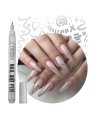 NESS Nail Art Pen pisak do zdobienia paznokci Srebrny 2452 3,8ml
