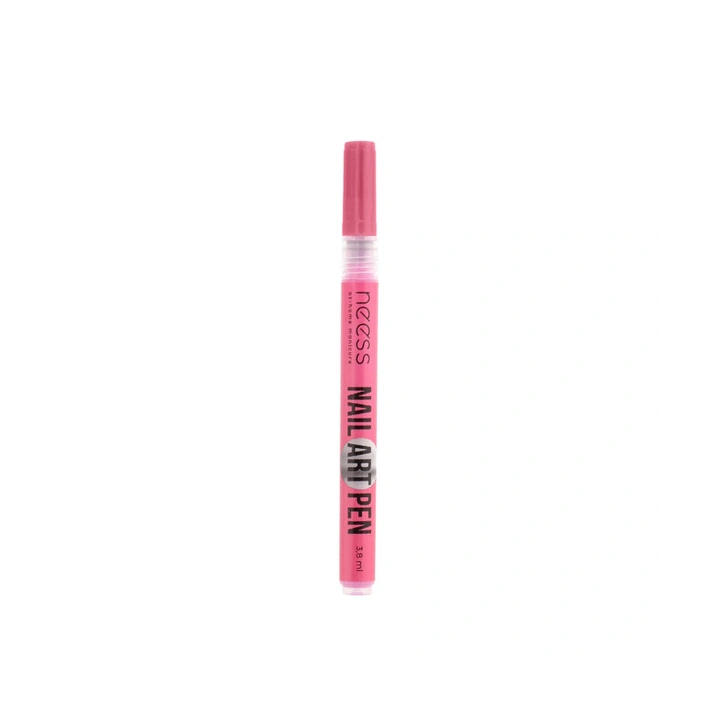 NESS Nail Art Pen pisak do zdobienia paznokci Różowy 2454 3,8ml