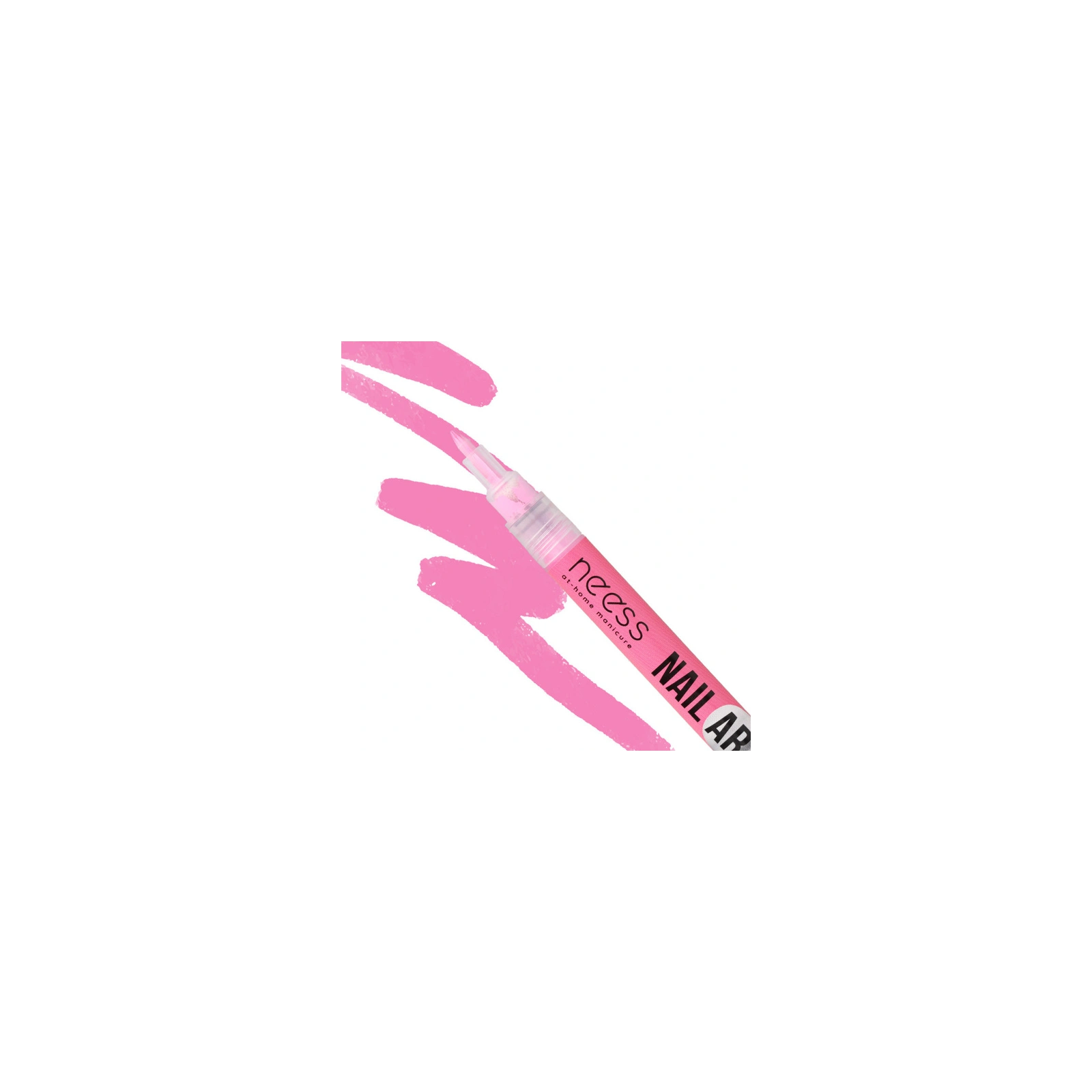 NESS Nail Art Pen pisak do zdobienia paznokci Różowy 2454 3,8ml