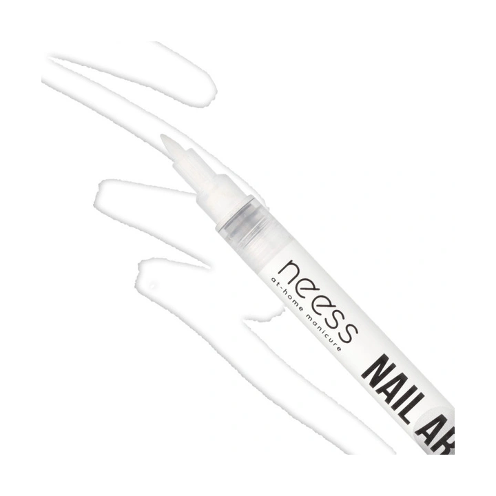 NESS Nail Art Pen pisak do zdobienia paznokci Biały 2450 3,8ml
