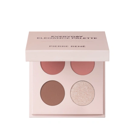 PIERRE RENE Everyday Elegance paletka do makijażu ROSE 4x2,5g