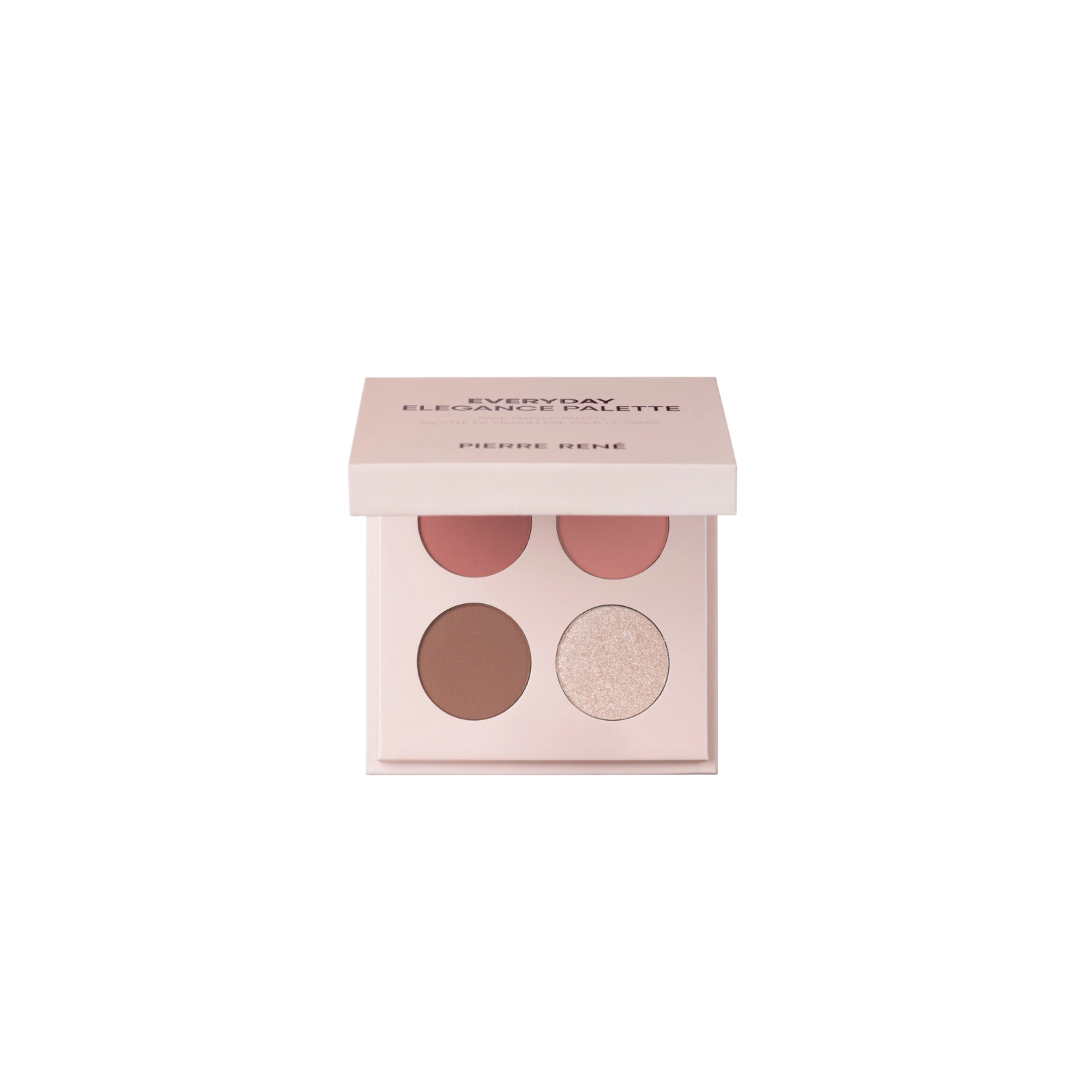 PIERRE RENE Everyday Elegance paletka do makijażu ROSE 4x2,5g