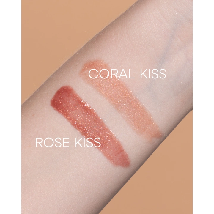 PIERRE RENE Glow Lip Gloss rozświetlający błyszczyk do ust ROSE 8ml