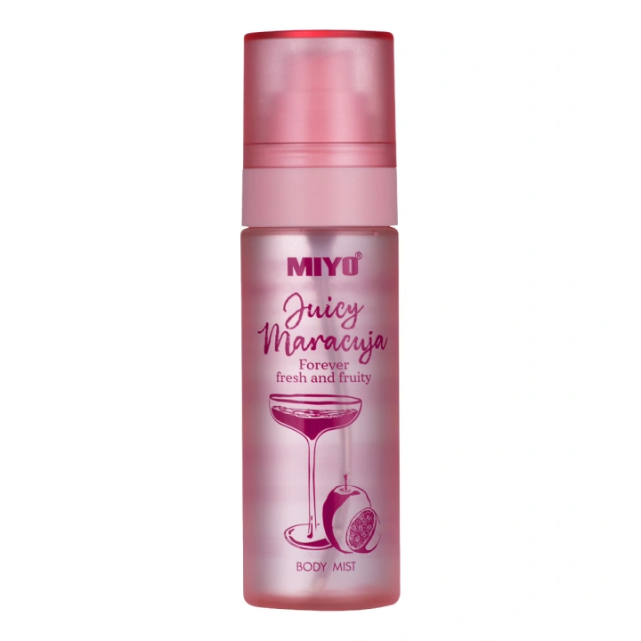 MIYO Body Mist JUICY MARACUJA mgiełka zapachowa do ciała 80ml