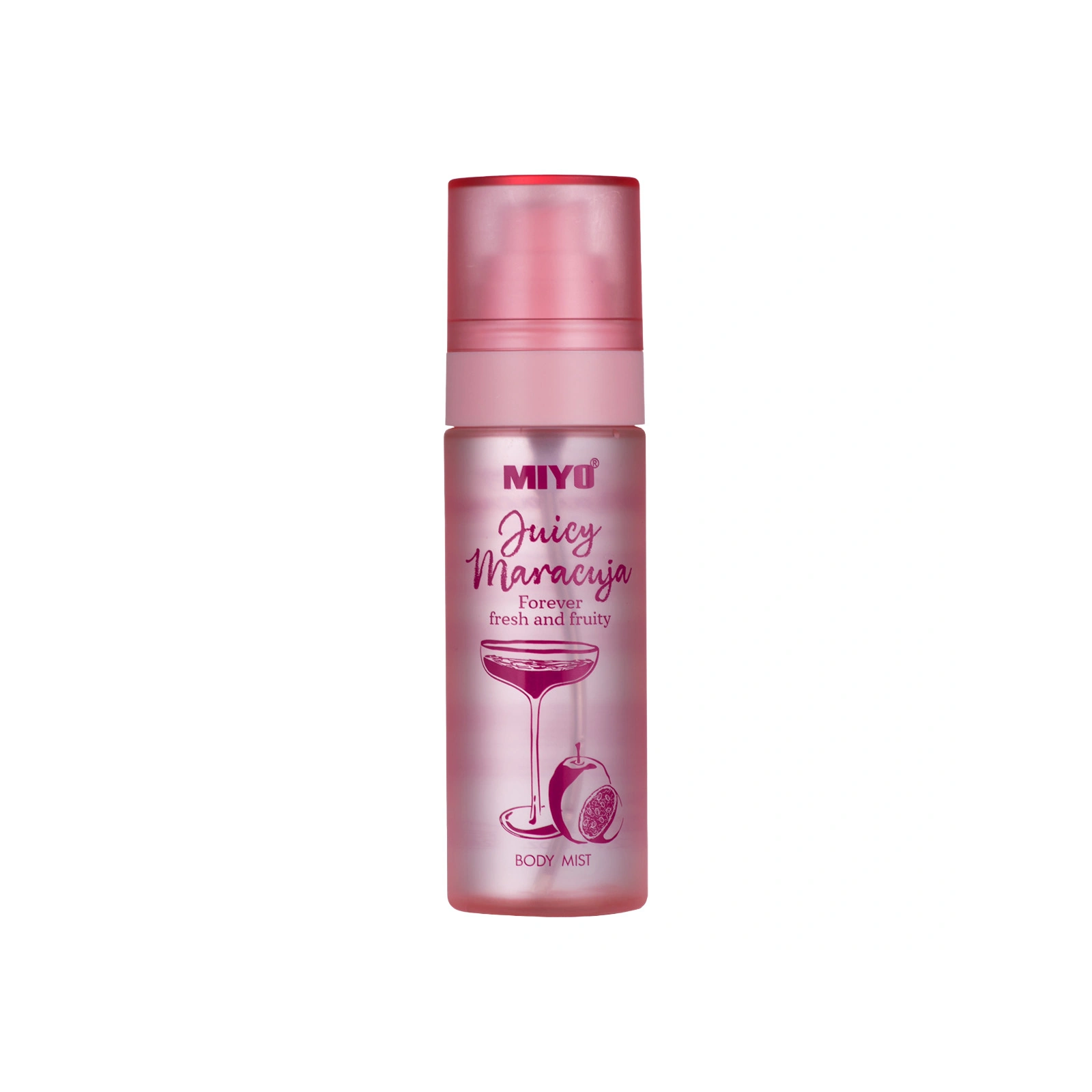 MIYO Body Mist JUICY MARACUJA mgiełka zapachowa do ciała 80ml