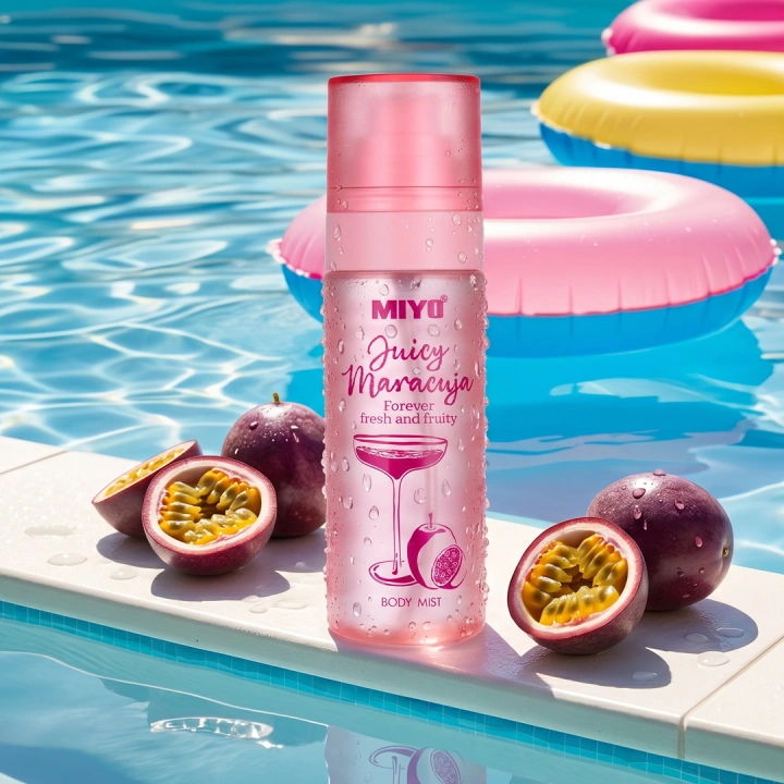 MIYO Body Mist JUICY MARACUJA mgiełka zapachowa do ciała 80ml