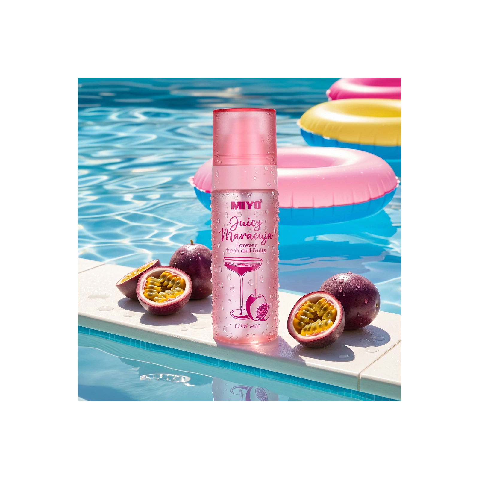 MIYO Body Mist JUICY MARACUJA mgiełka zapachowa do ciała 80ml