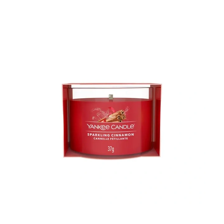 YANKEE CANDLE Signature Mini świeca w słoiku SPARKLING CINNAMON 37g