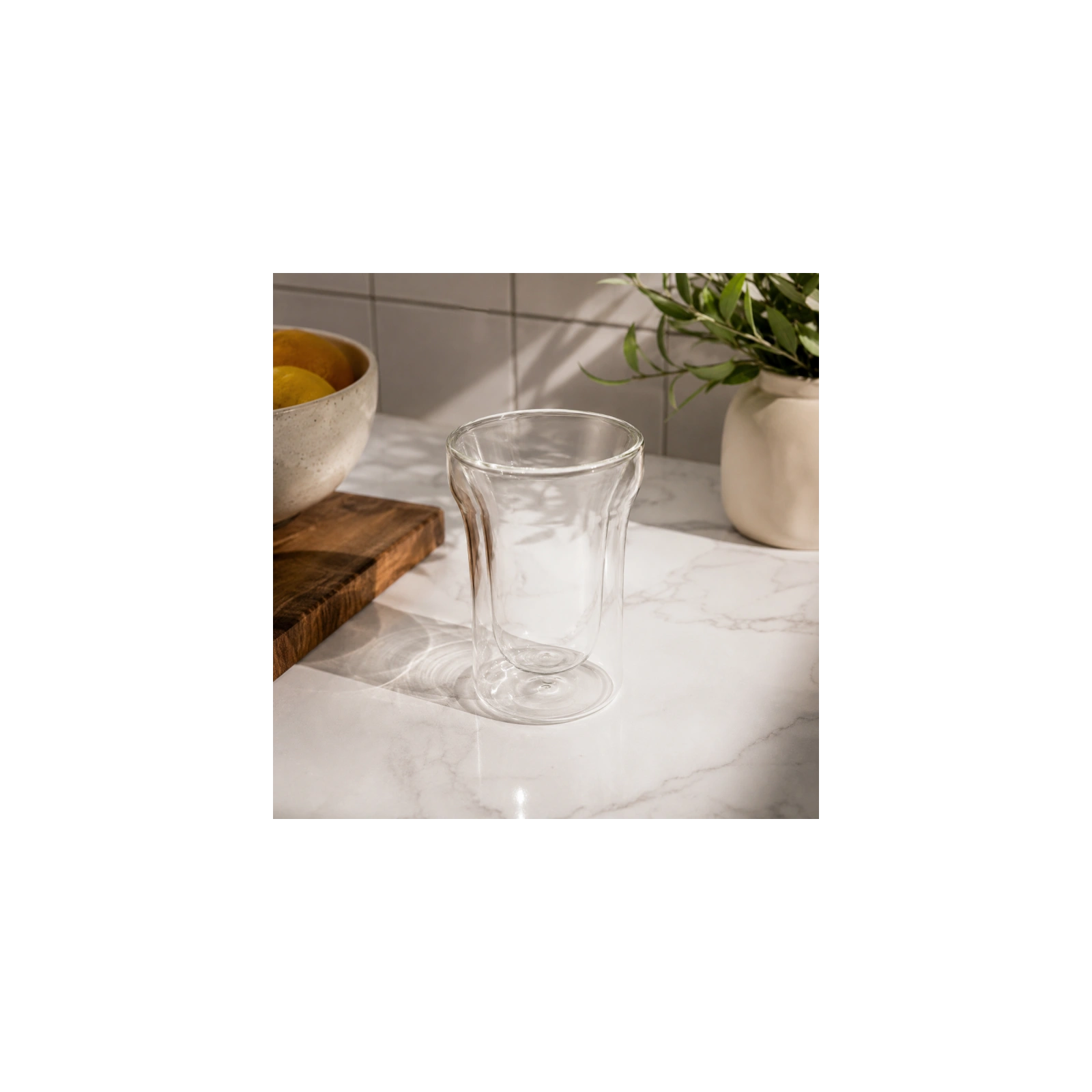ECARLA szklanka termiczna z podwójnym dnem 240ml SZK220
