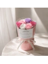 ECARLA Flower Box bukiet mydlanych kwiatów LED 10szt Róże BUK27F