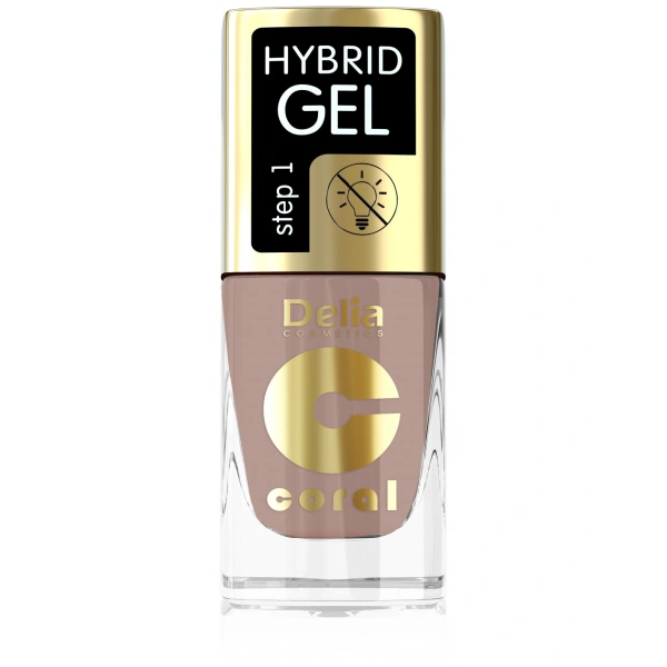 DELIA Coral Hybrid Gel hybrydowy lakier do paznokci 64 11ml