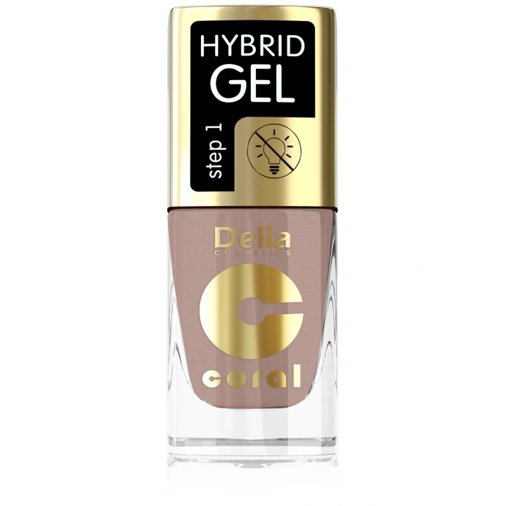 DELIA Coral Hybrid Gel hybrydowy lakier do paznokci 64 11ml