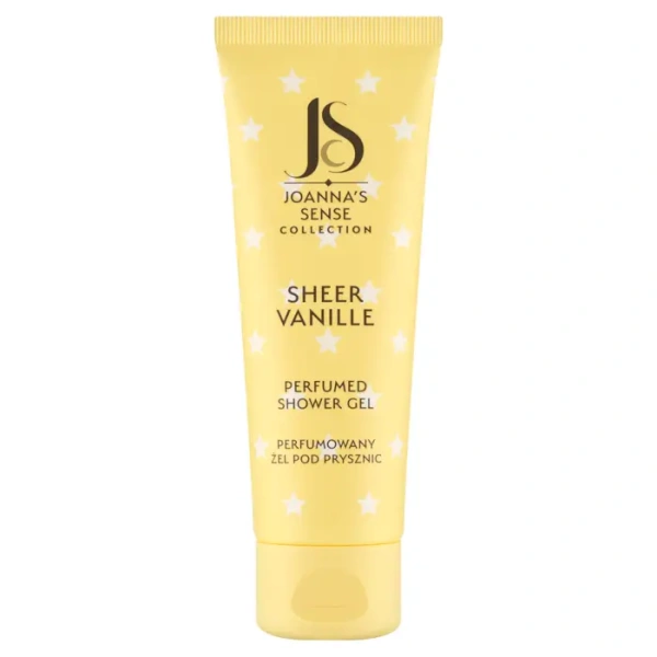 JOANNA Sense Sheer Vanille perfumowany żel pod prysznic 80ml