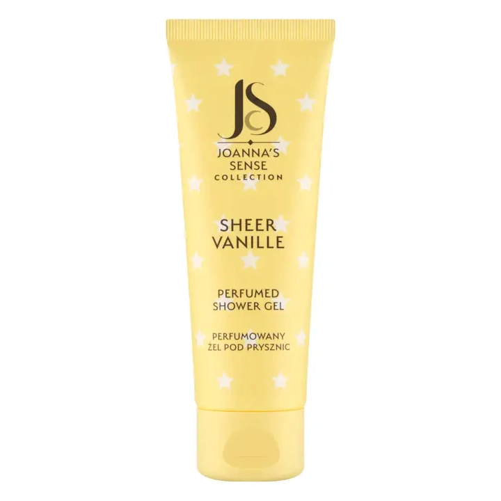 JOANNA Sense Sheer Vanille perfumowany żel pod prysznic 80ml