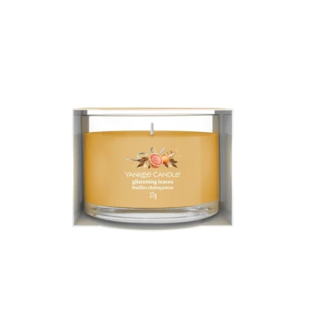 YANKEE CANDLE Signature Mini świeca w słoiku GLISTENING LEAVES 37g