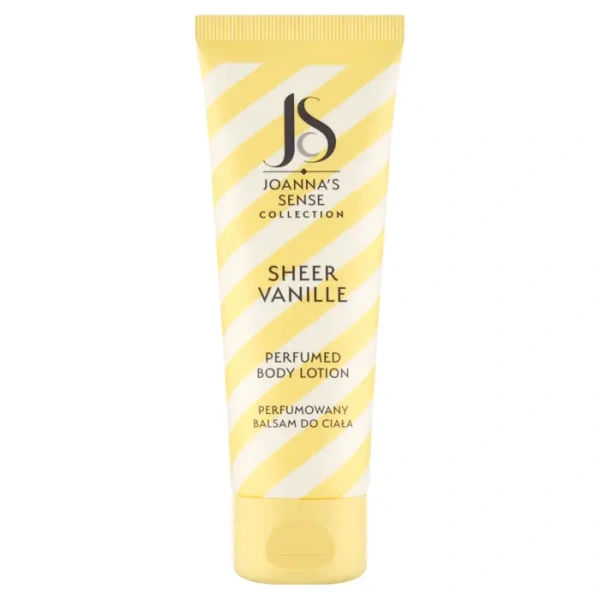 JOANNA Sense Sheer Vanille perfumowany balsam do ciała 80g