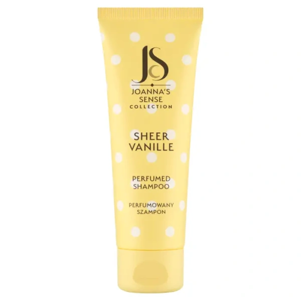 JOANNA Sense Sheer Vanille perfumowany szampon do włosów 80ml