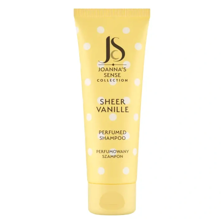 JOANNA Sense Sheer Vanille perfumowany szampon do włosów 80ml
