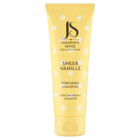 JOANNA Sense Sheer Vanille perfumowany szampon do włosów 80ml