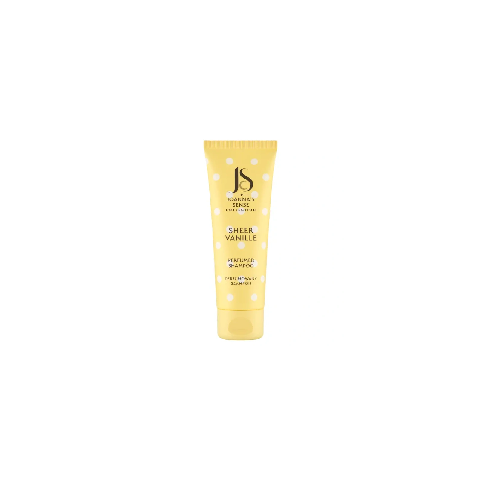 JOANNA Sense Sheer Vanille perfumowany szampon do włosów 80ml