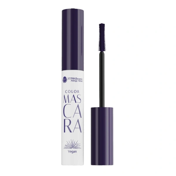 BELL Color Mascara Vegan mascara do rzęs 01 Classy Aubergine 8g