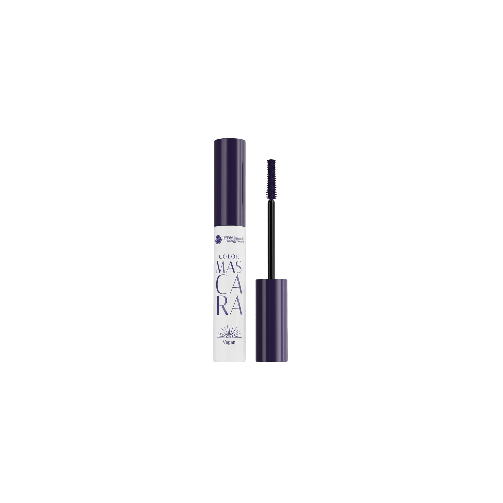 BELL Color Mascara Vegan mascara do rzęs 01 Classy Aubergine 8g