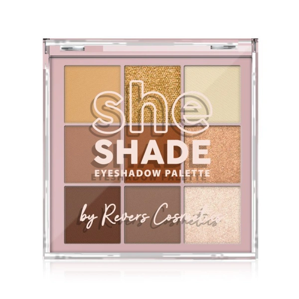 REVERS She Shade paleta cieni do powiek 01 Classy Bronze 9g
