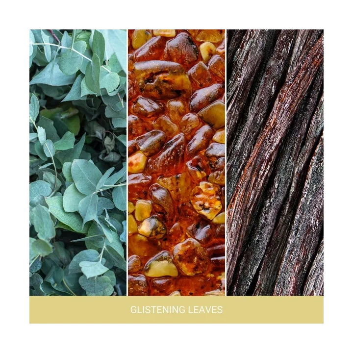 YANKEE CANDLE Signature Mini świeca w słoiku GLISTENING LEAVES 37g