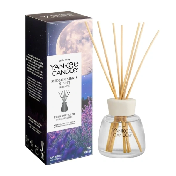 YANKEE CANDLE Reed Diffuser New pałeczki zapachowe MIDSUMMER'S NIGHT® 100ml