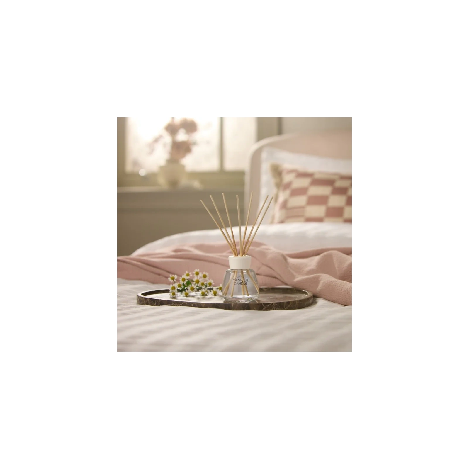 YANKEE CANDLE Reed Diffuser New pałeczki zapachowe CLEAN COTTON® 100ml