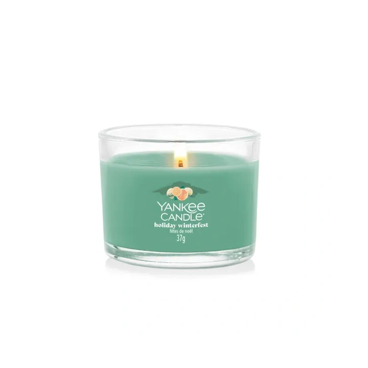 YANKEE CANDLE Signature Mini świeca w słoiku HOLIDAY WINTERFEST 37g