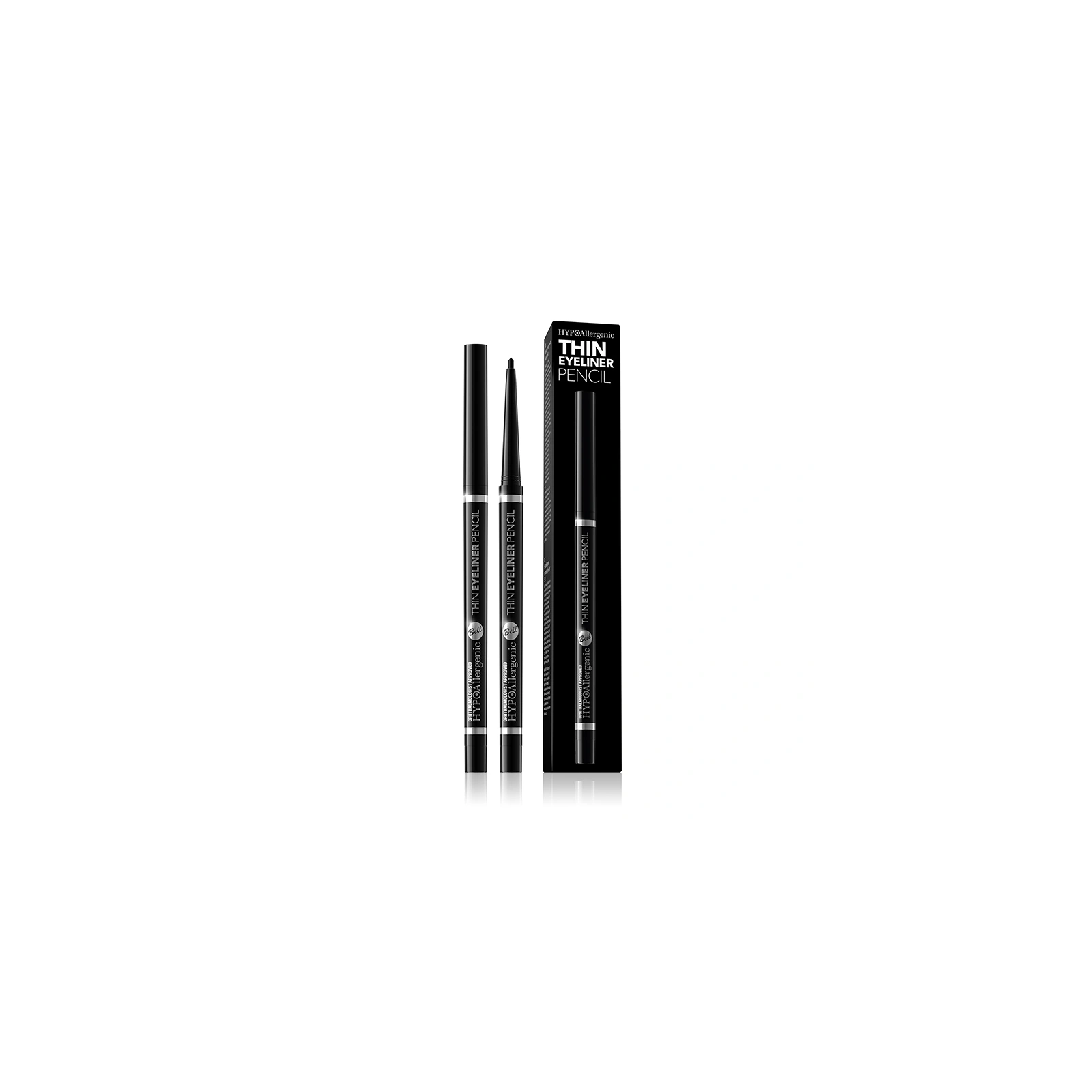 BELL Thin Eyeliner Pencil kredka do oczu 01 Black 0,05g