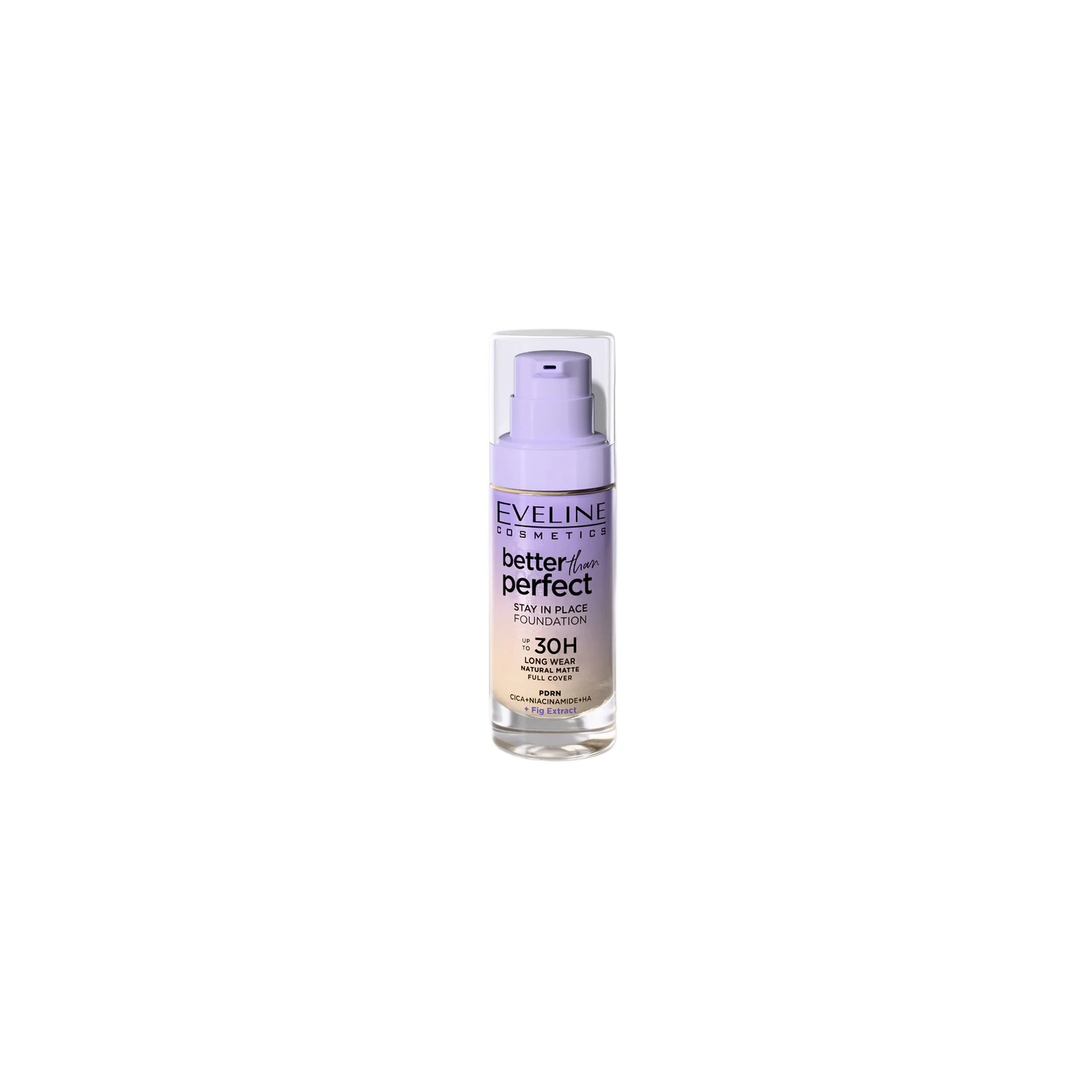 EVELINE Better Than Perfect długotrwały podkład do twarzy matujący 01 Light Ivory 30ml