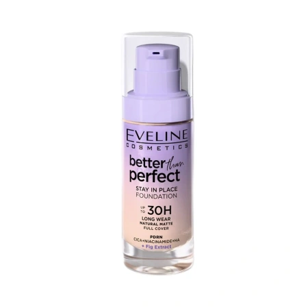 EVELINE Better Than Perfect długotrwały podkład do twarzy matujący 0.5 Porcelain 30ml