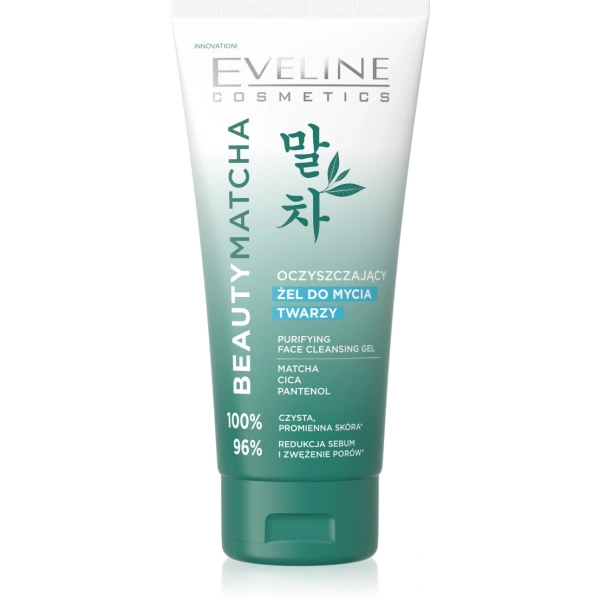 EVELINE Beauty Matcha oczyszczający żel do mycia twarzy 150ml