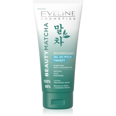 EVELINE Beauty Matcha oczyszczający żel do mycia twarzy 150ml
