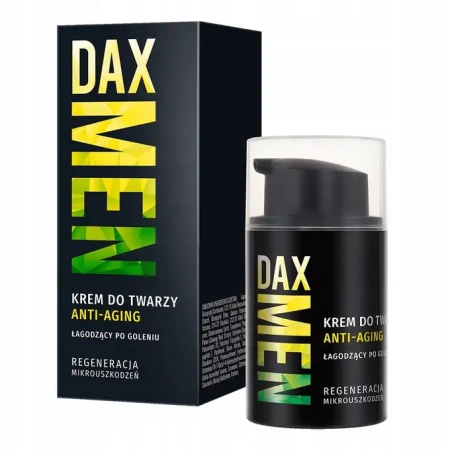 DAX Men krem do twarzy anti-aging po goleniu łagodzący 50ml
