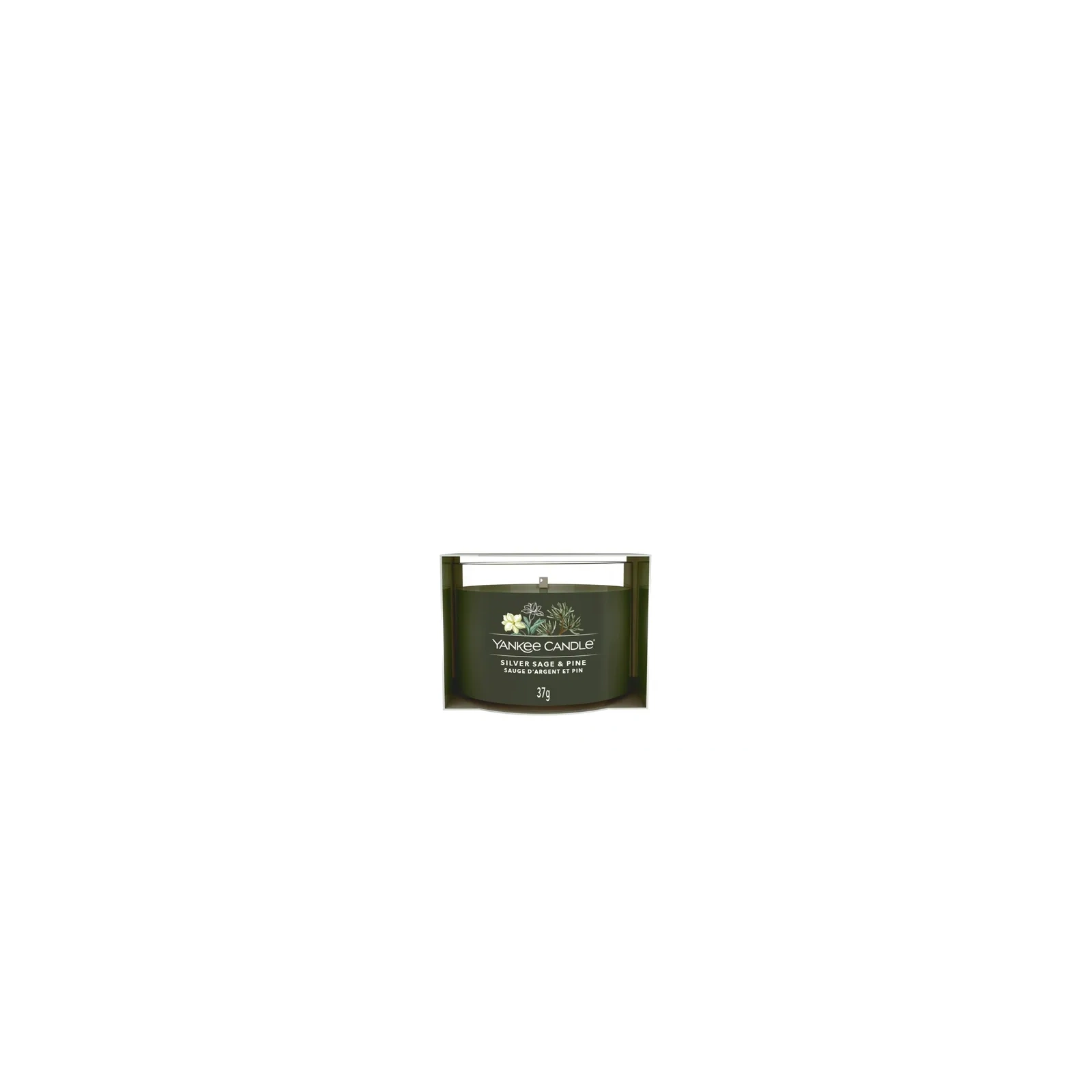 YANKEE CANDLE Signature Mini świeca w słoiku SILVER SAGE & PINE 37g