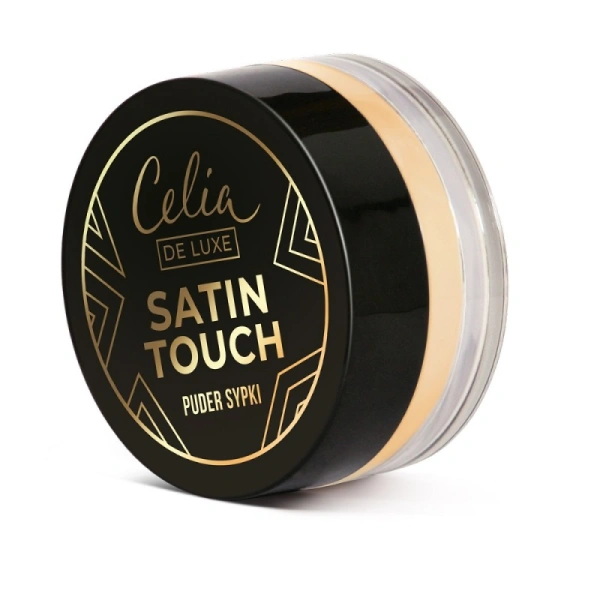 CELIA Satin Touch puder sypki do twarzy 10 Transparentny 8,5g