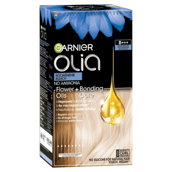 GARNIER Olia rozjaśniacz do włosów bez amoniaku B+++ 45ml