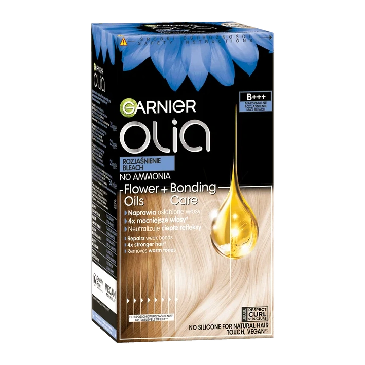 GARNIER Olia rozjaśniacz do włosów bez amoniaku B+++ 45ml